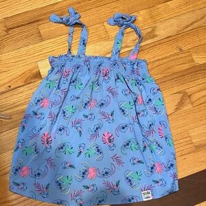 Blue top with Cartoon Print